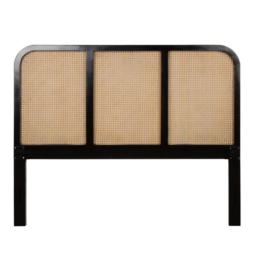 Birch Lane™ Boone Solid Wood and Cane Headboard & Reviews Wayfair